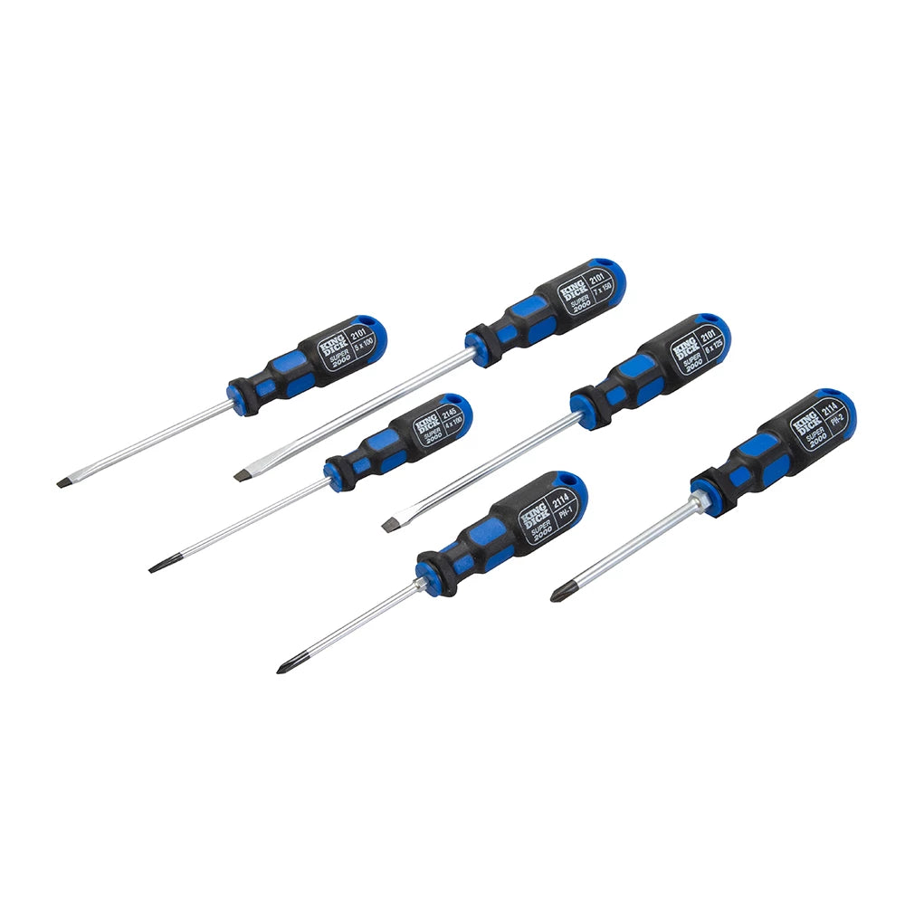 King Dick Screwdriver Set 6pce