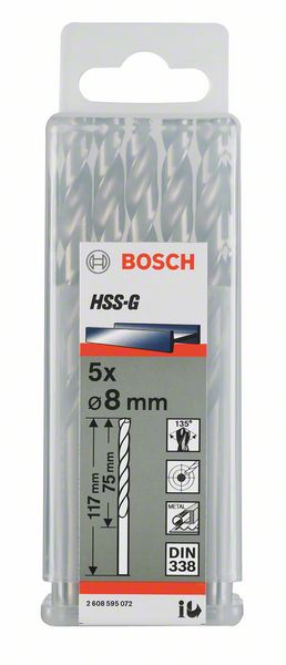 Bosch Professional HSS-G 9/16"