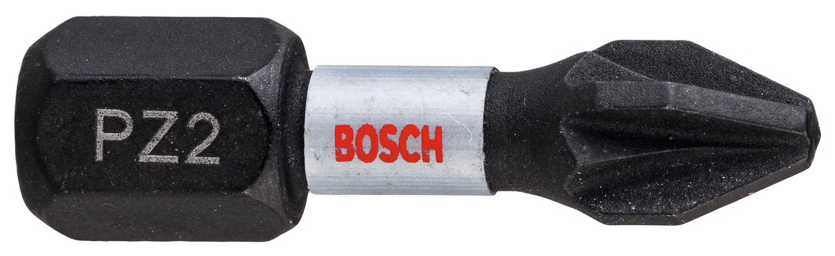 Bosch Professional Impact Screwdriver Bit - 25mm, 2xPZ2