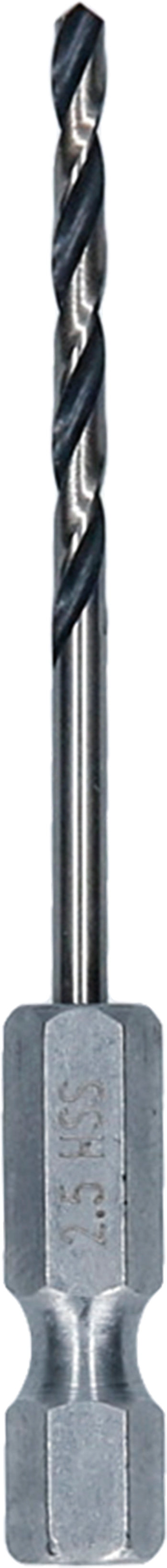 Bosch Professional HSS PointTeQ Hex Drill Bit 2.5mm