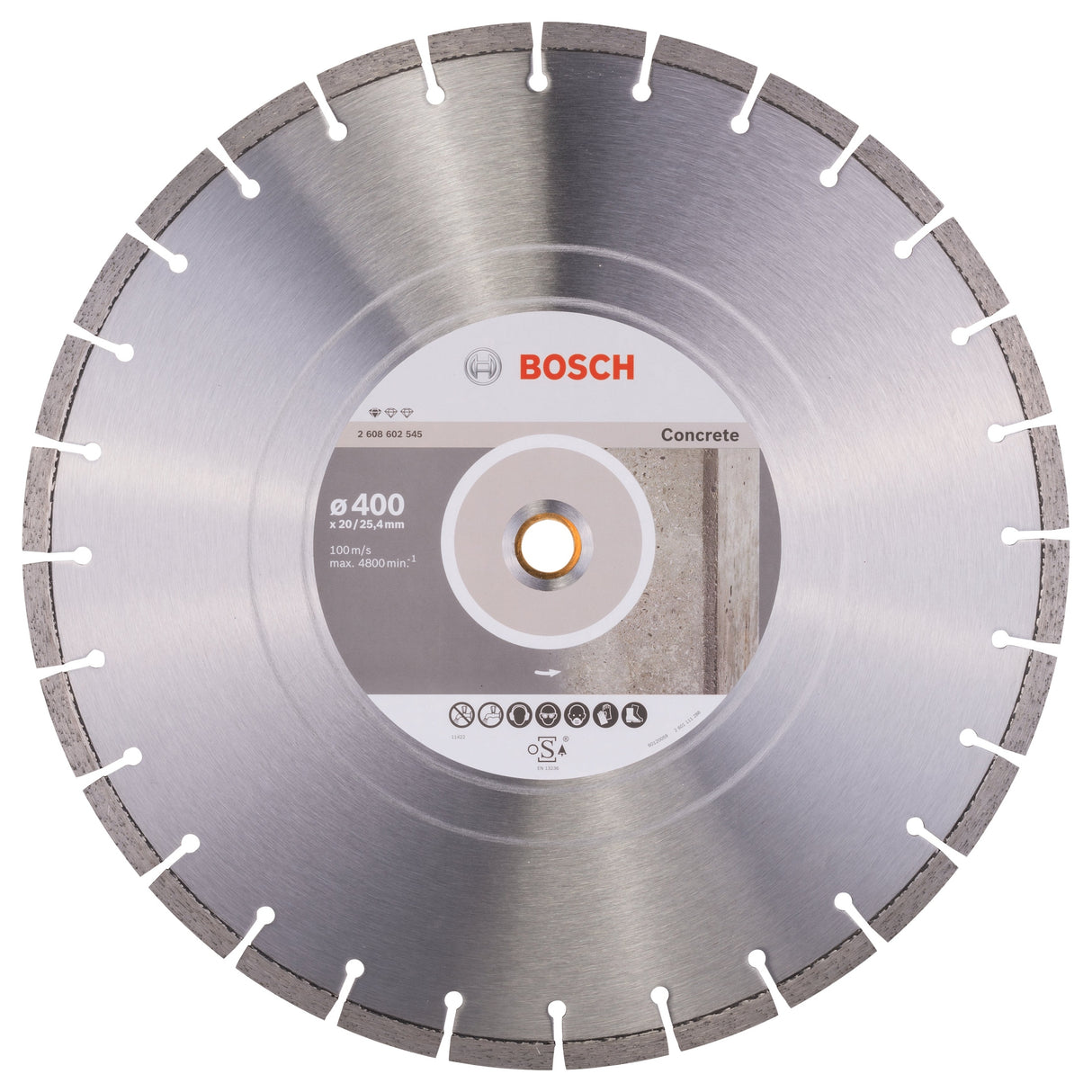 Bosch Professional Diamond Cutting Disc for Concrete - 400 x 20/25, 40 x 3.2 x 10mm