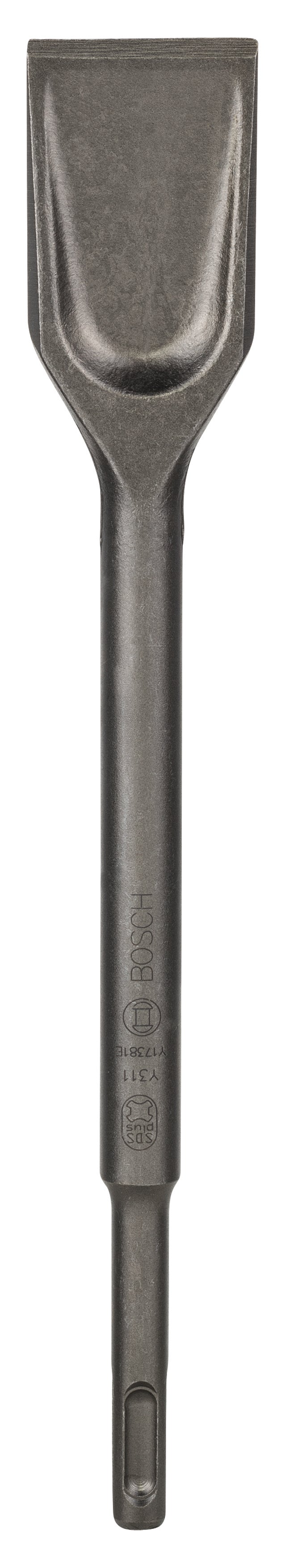 Bosch Professional SDS-Plus Hammer Drill Bit Spade Chisel - Self-Sharpening (Long Life) 250x40mm