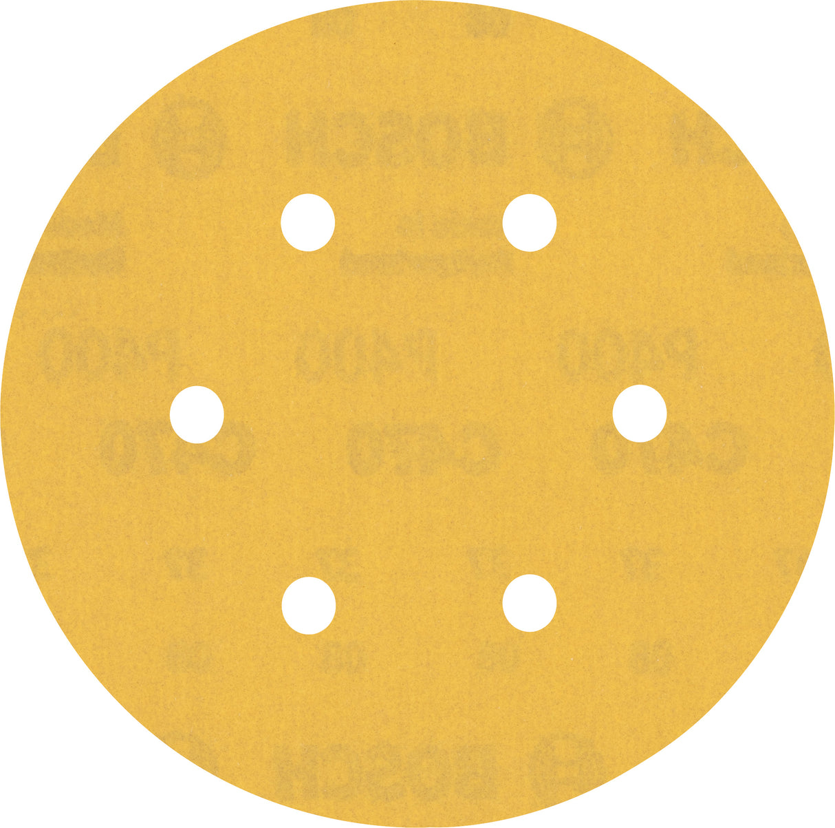 Bosch Professional Expert C470 Sandpaper - 150mm, 6 Holes, G 400  for Random Orbital Sanders