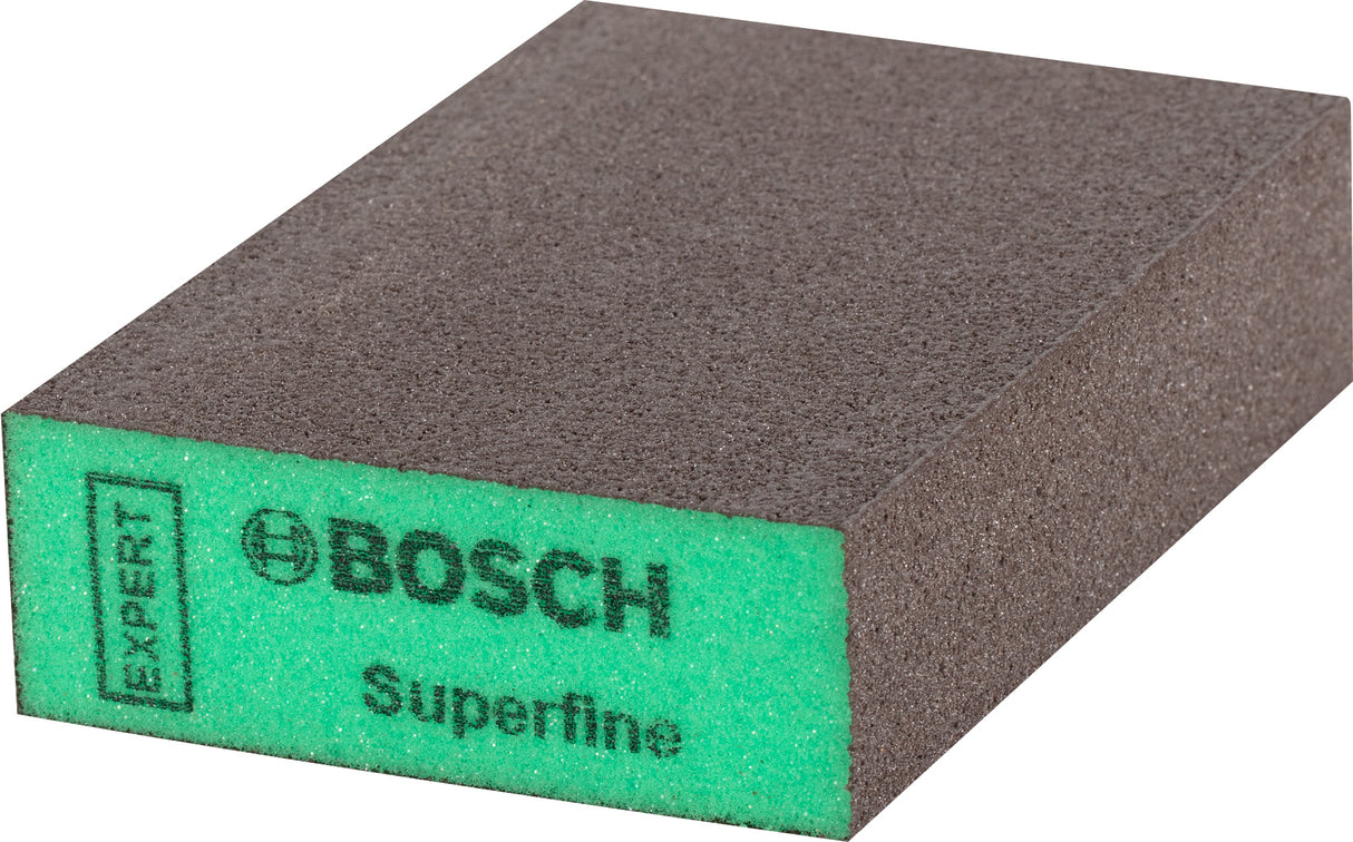 Bosch Professional Expert Standard S471 Foam Sanding Block - Super Fine, 97 x 69 x 26 mm