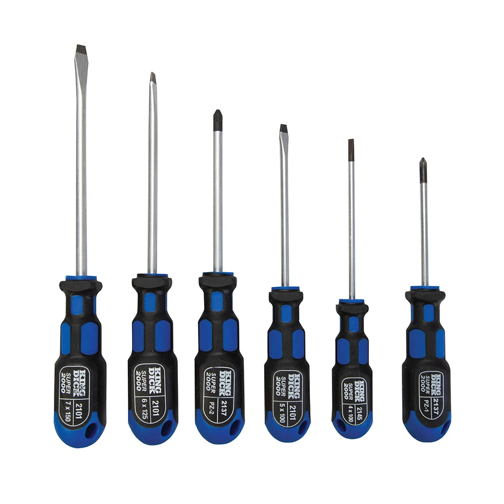 King Dick Screwdriver Set 6pce