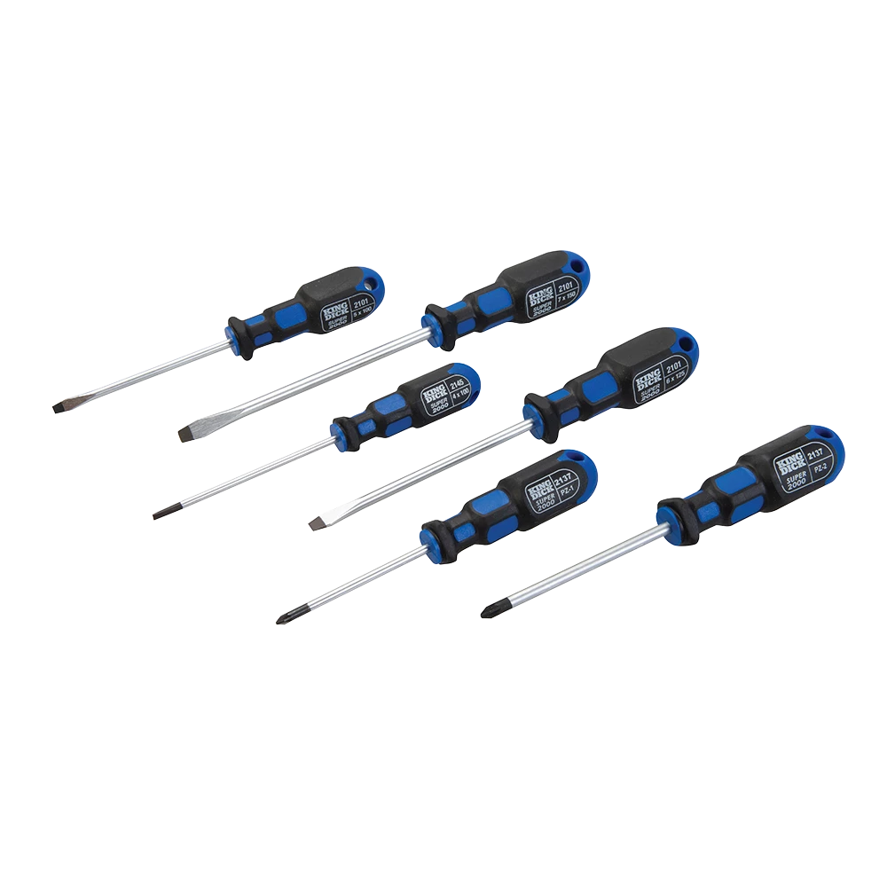 King Dick Screwdriver Set 6pce