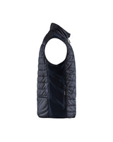 Blaklader Vest Warm-Lined 3863 #colour_black-dark-navy-blue