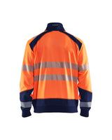 Blaklader Hi-Vis Sweatshirt with Full Zip 3558