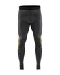 Blaklader Underwear Trousers Xlight, 100% Merino 1844 #colour_dark-grey-yellow