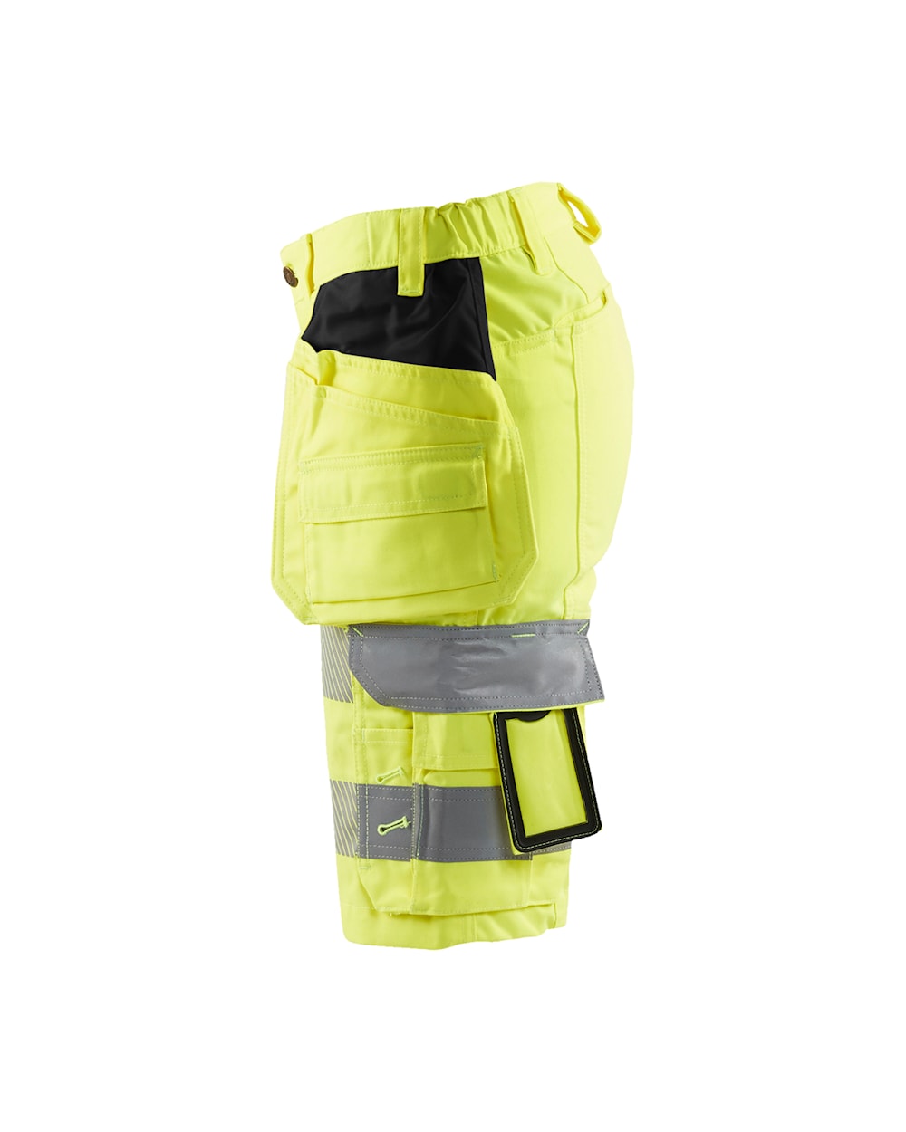 Blaklader Women's Hi-Vis Shorts with Stretch 7186 #colour_hi-vis-yellow