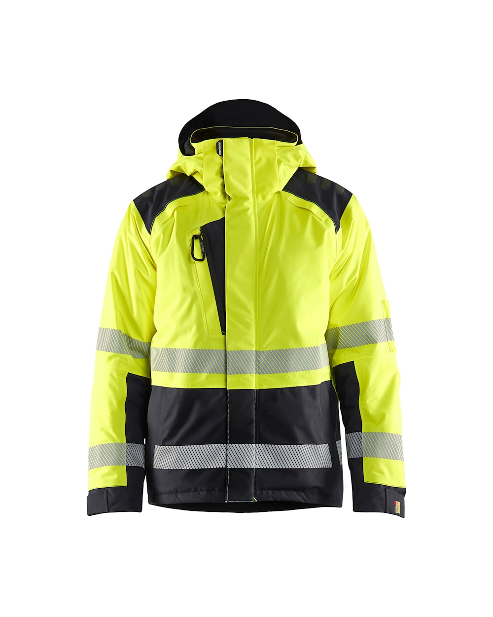 Blaklader Winter Jacket Hi-Vis 4455 #colour_hi-vis-yellow-black