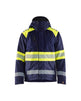 Blaklader Winter Jacket Hi-Vis 4480 #colour_navy-blue-hi-vis-yellow