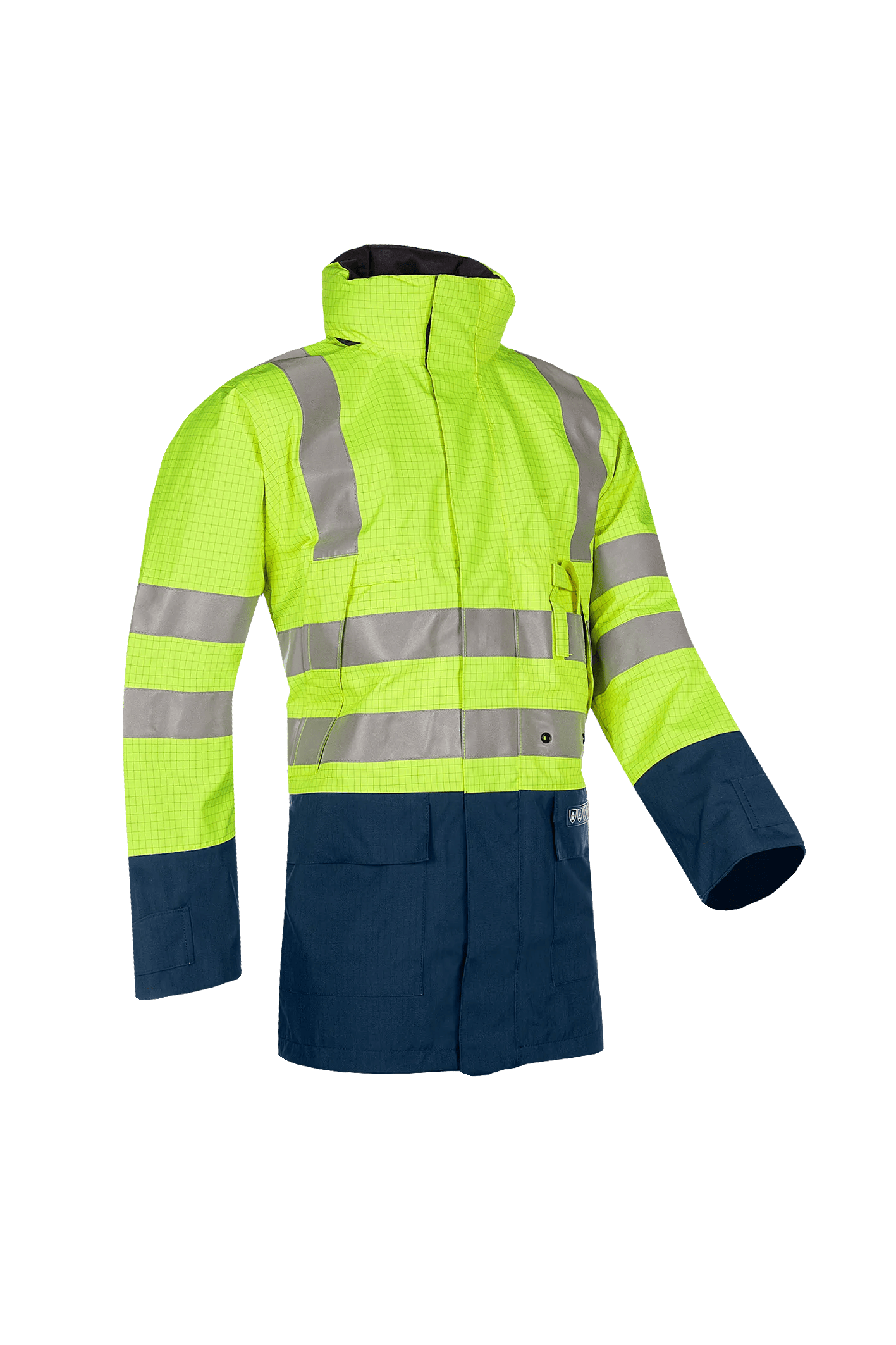 Sioen Winseler Flame Retardant Anti-Static Hi-Vis Rain Jacket