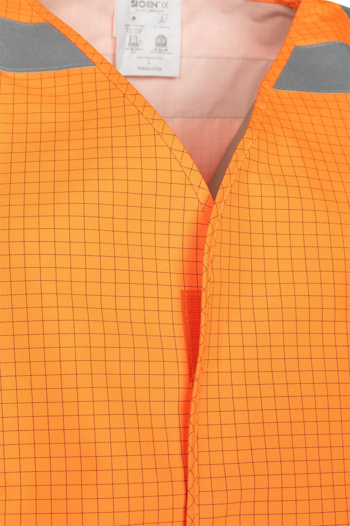 Sioen Raufar Flame Retardant And Anti-Static Hi-Vis Waistcoat (Rws)