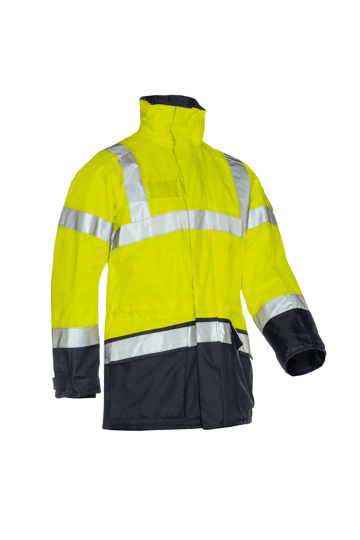 Sioen Lightflash Hi-Vis Winter Rain Jacket