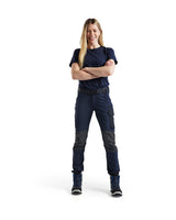 Blaklader Ladies 4-Way Stretch Service Trousers 7122 #colour_dark-navy-black