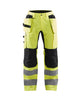 Blaklader Hi-Vis Trousers with Stretch 1552 - Hi-Vis Yellow/Black