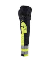 Blaklader Hi-Vis Trousers 15291860 - Black/Hi-Vis Yellow