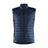 Blaklader Vest Warm-Lined 3863 #colour_dark-navy-blue