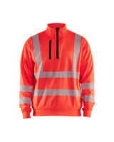 Blaklader Hi-Vis Sweatshirt Half-Zip 3564