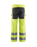 Blaklader Hi-Vis Trousers with Stretch 1585 - Hi-Vis Yellow/Mid Grey