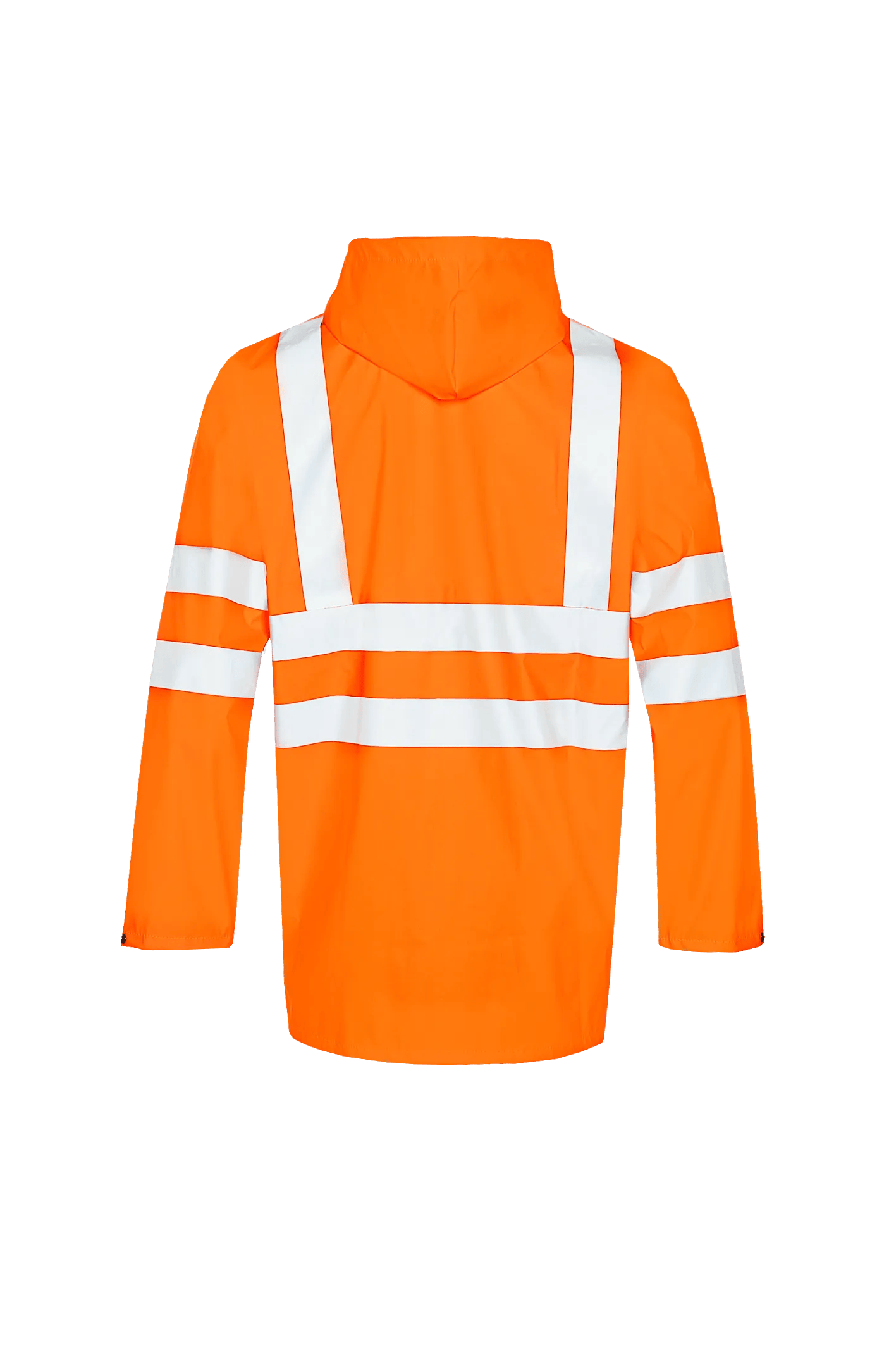 Sioen Eshton Hi-Vis Rain Jacket With Fixed Hood