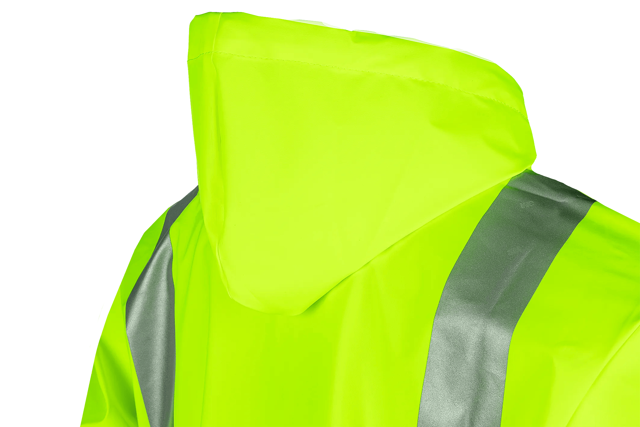 Sioen Eshton Hi-Vis Rain Jacket With Fixed Hood