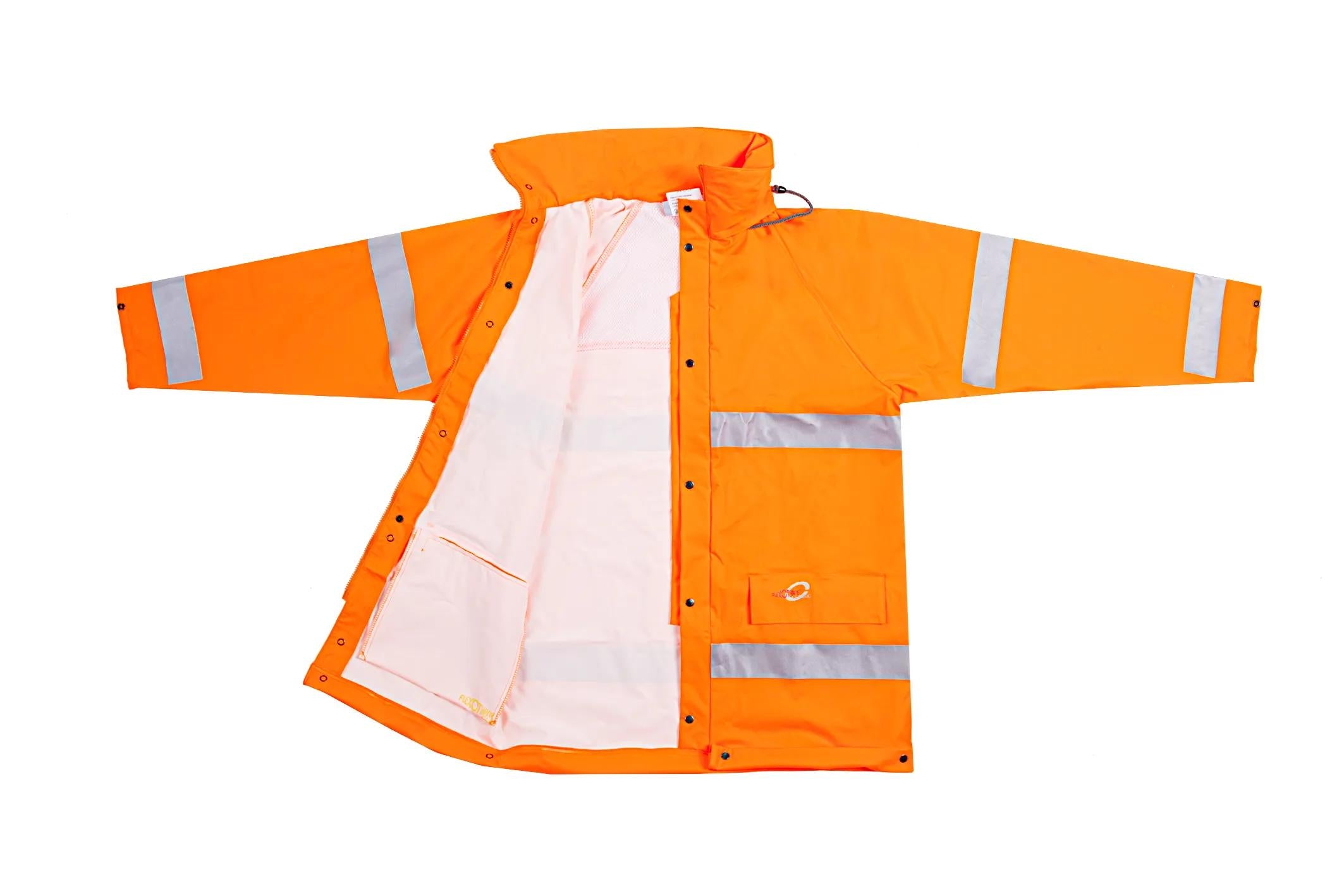 Sioen Lassen Hi-Vis Rain Jacket
