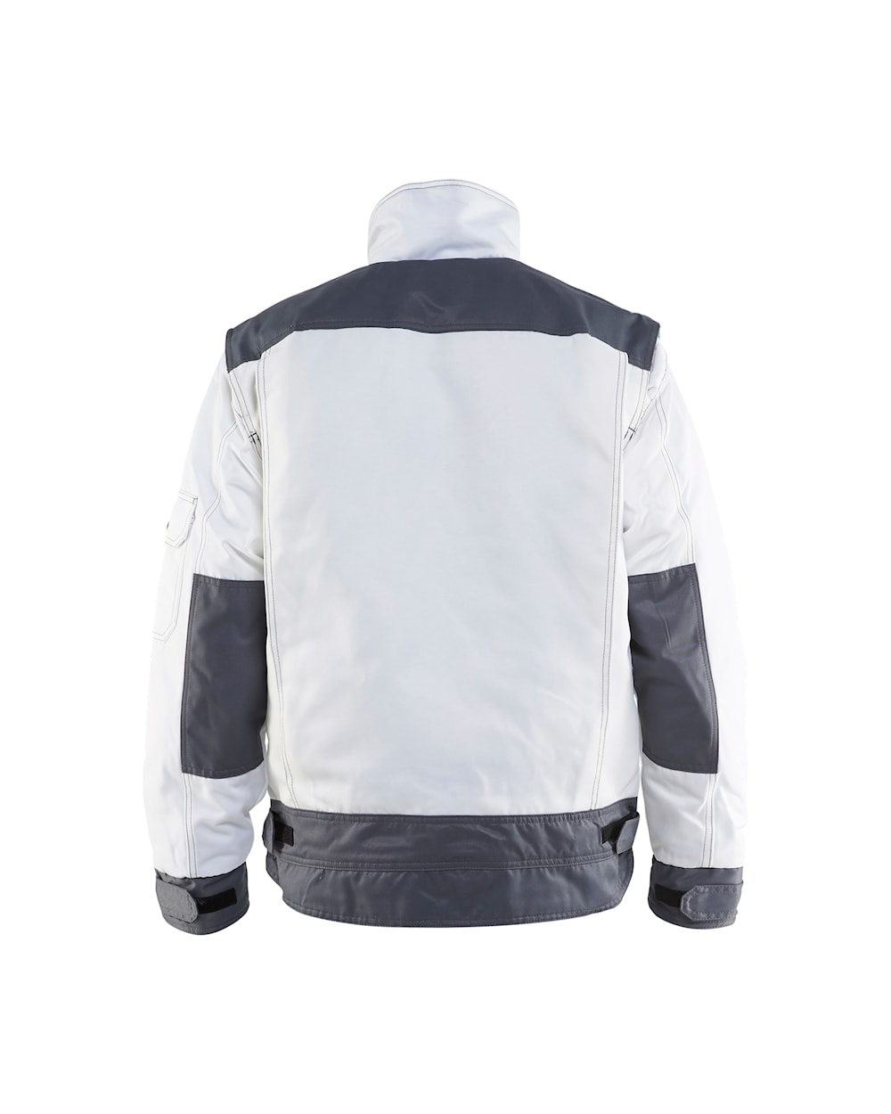 Blaklader Painters Lined Jacket 4865 #colour_white-grey