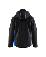 Blaklader Lightweight Lined Functional Jacket 4890 #colour_black-cornflower-blue