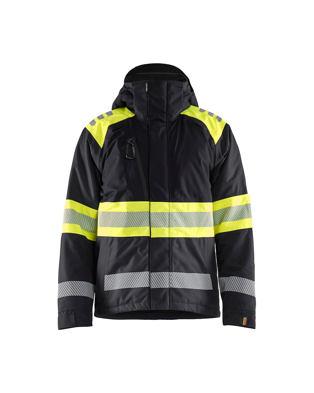 Blaklader Winter Jacket Hi-Vis 4480 #colour_black-hi-vis-yellow