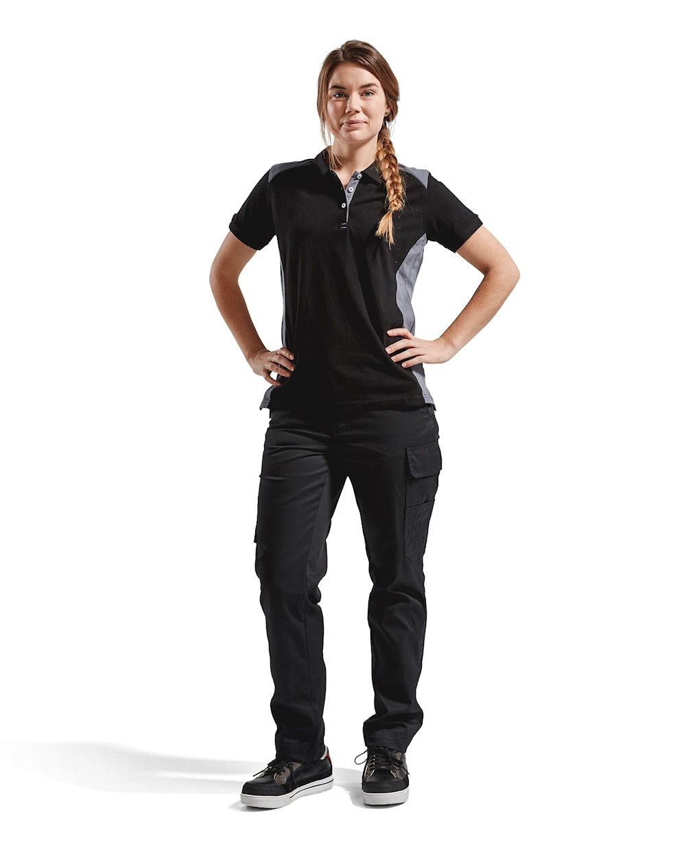 Blaklader Women's Industry Trousers 7104 #colour_black