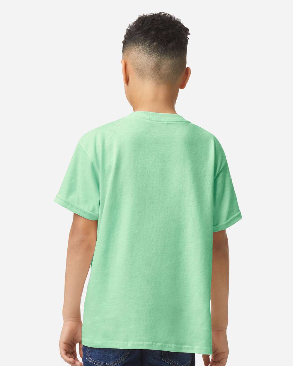 Gildan Heavy Cotton Youth T-Shirt - Mint Green