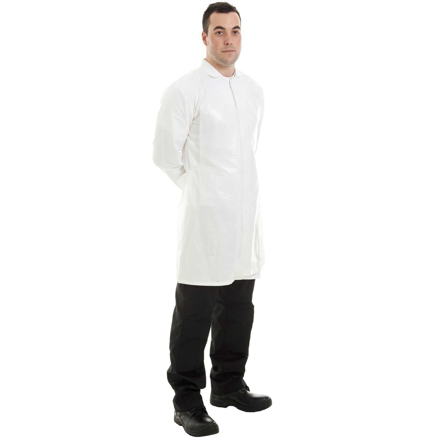 Supertouch 20 Micron PE Aprons On A Roll