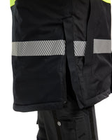 Blaklader Winter Parka Hi-Vis 4485 #colour_black-hi-vis-yellow