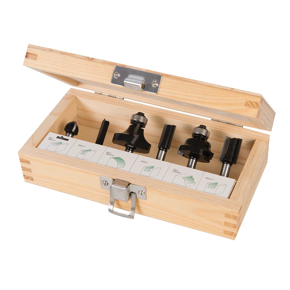 Triton 1/2" Router Kit 6Pce