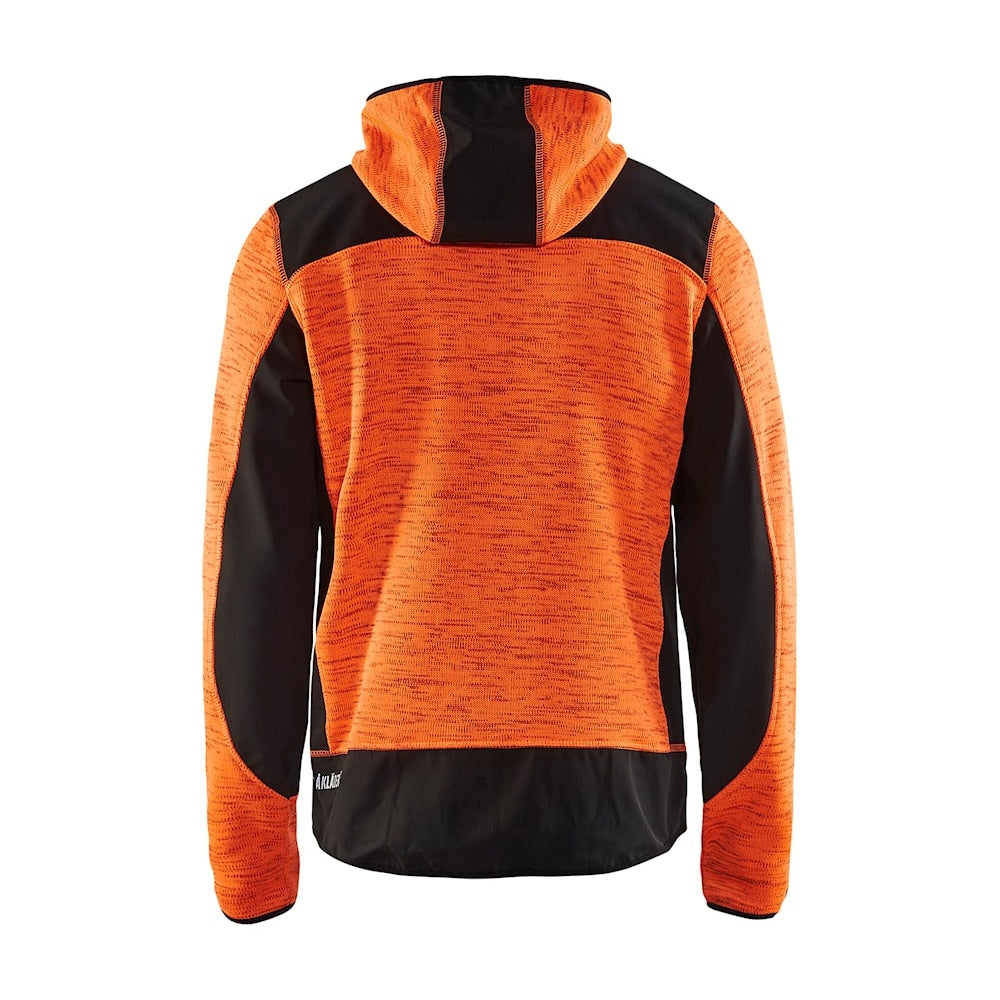 Blaklader Knitted Jacket 4930 #colour_orange-black