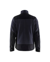 Blaklader Knitted Jacket with Softshell 5942 #colour_dark-navy-black