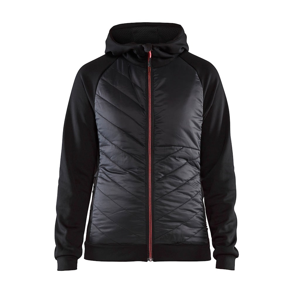 Blaklader Women's Hybrid Sweater 3464 #colour_black-red