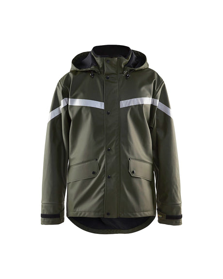 Blaklader Rain Jacket Level 2 4305 #colour_army-green