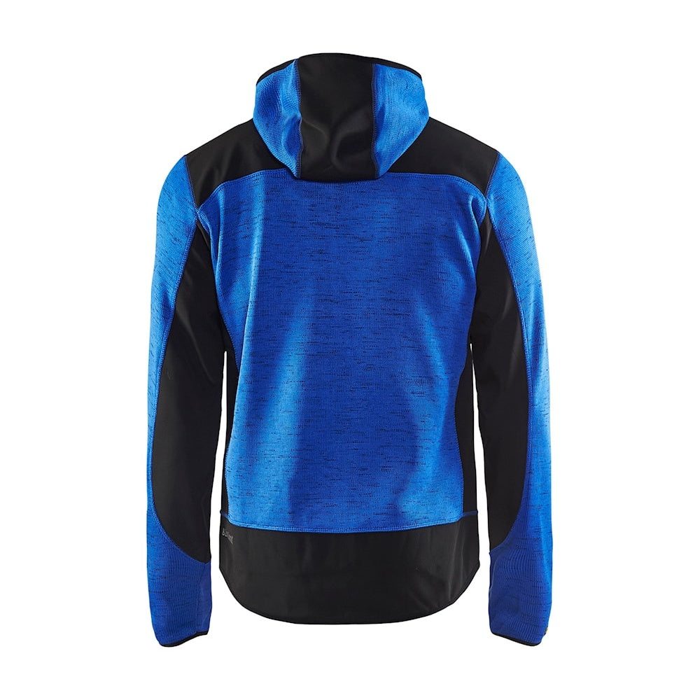 Blaklader Knitted Jacket 4930 #colour_cornflower-blue-black