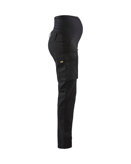 Blaklader Women's Maternity Service Trousers with Stretch 7101 #colour_black