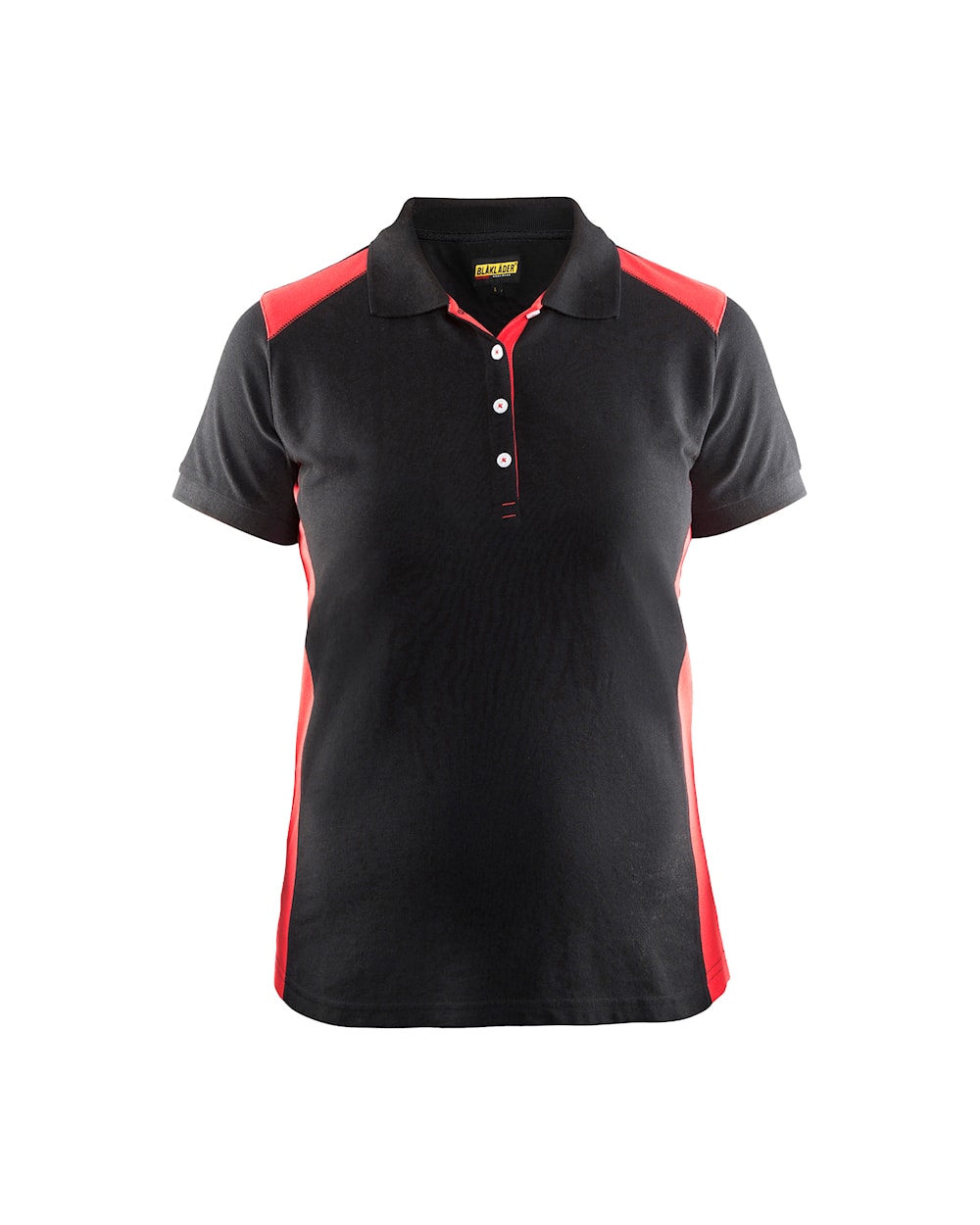 Blaklader Women's Polo Shirt 3390 #colour_black-red