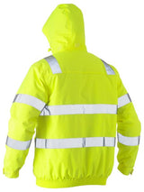 Bisley Taped Hi-Vis Wet Weather Bomber Jacket