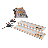 Triton 1400W Track Saw Kit 185mm 4pce