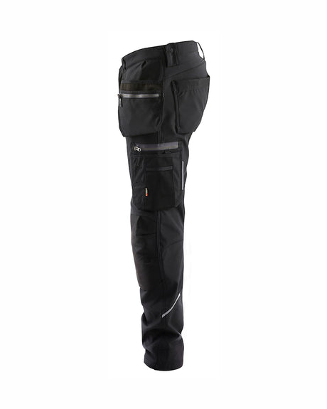 Blaklader Softshell Craftsman Trousers 1805 #colour_black