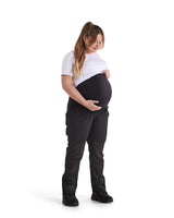 Blaklader Women's Maternity Service Trousers with Stretch 7101 #colour_black