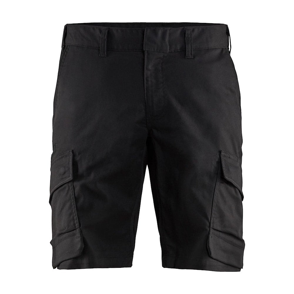 Blaklader Industry Shorts Stretch 1446 #colour_black