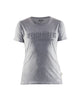 Blaklader Women's T-Shirt 3D 3431 #colour_grey-melange