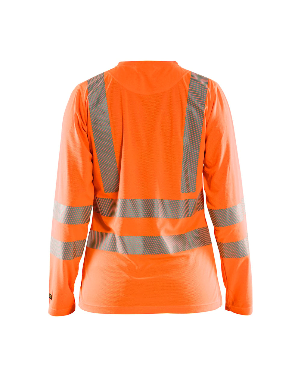 Blaklader Women's Hi-Vis T-Shirt Long Sleeve 3485 #colour_orange